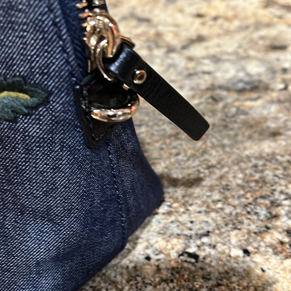 Kate Spade EUC Floral Denim Carli Bag - Picture 11 of 11